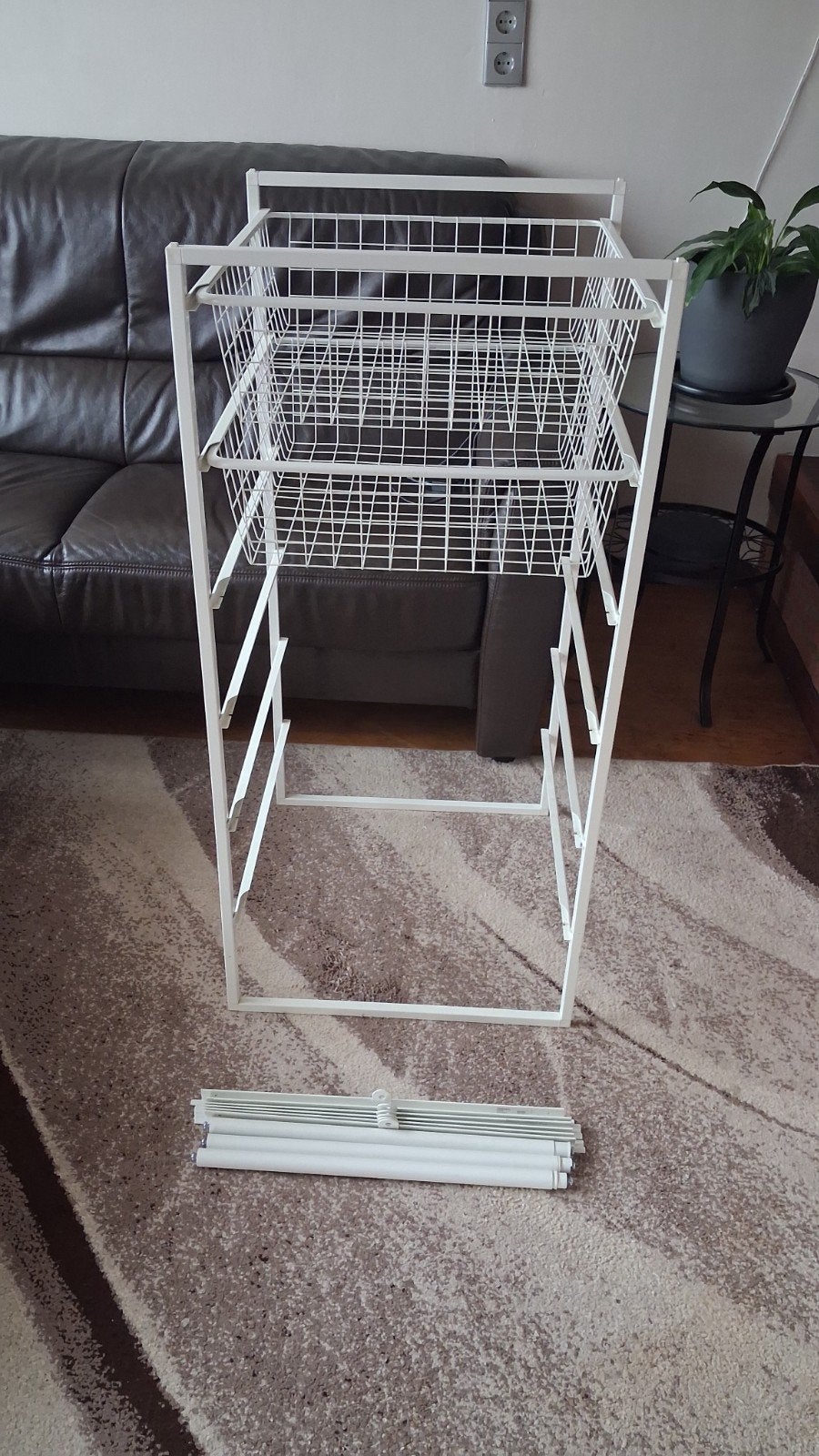 Ikea JONAXEL opbergrek met roede, Ophalen of Verzenden, Zo goed als nieuw