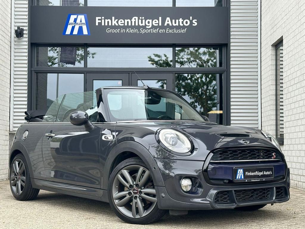 Mini Cabrio 2.0 Cooper S F1 JCW 192 pk |H.K Audio |Union Jac, 1998 cc, Zwart, Cabriolet, 4 stoelen