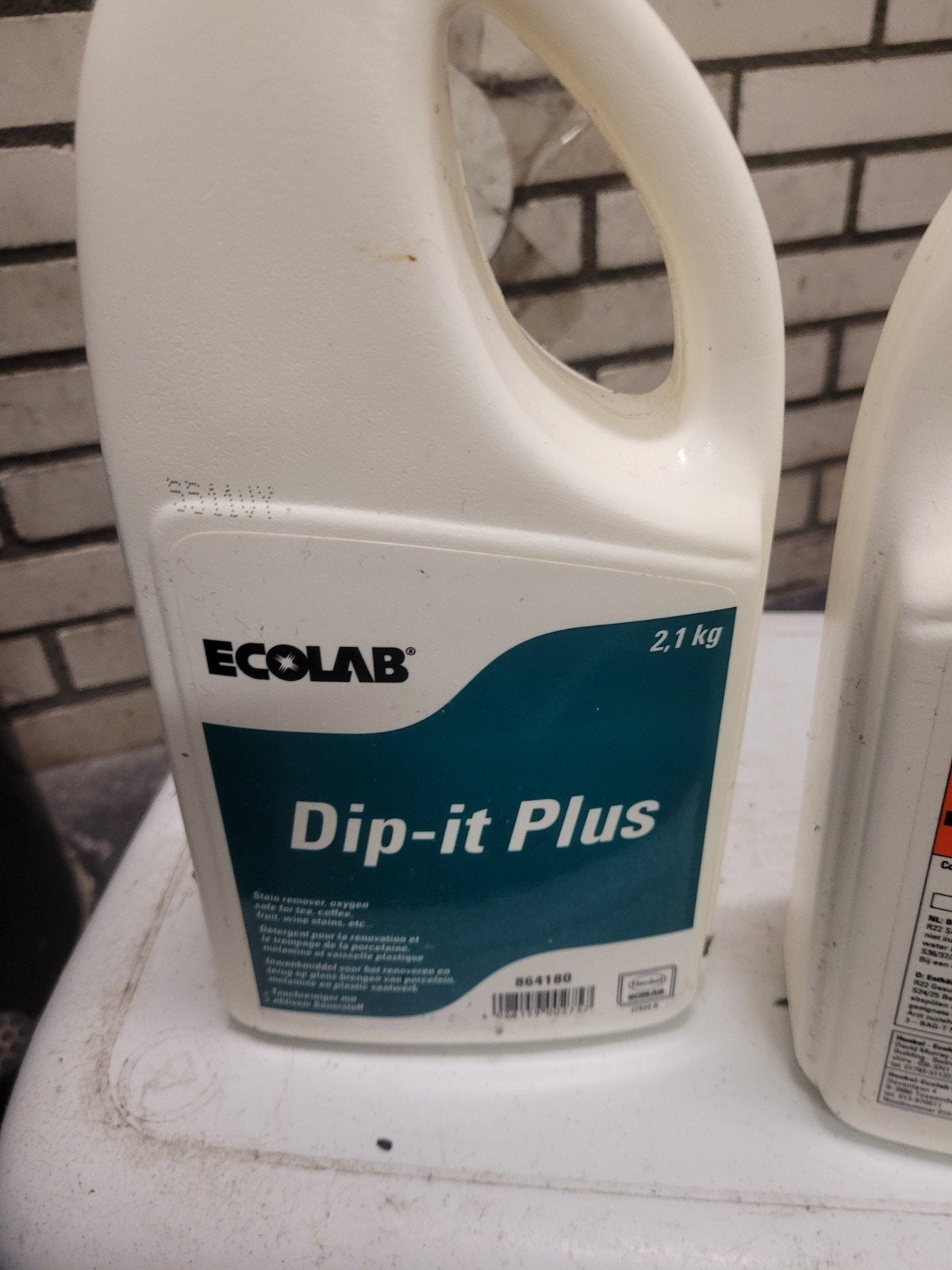 Ecolab Dip-it Plus Vlekverwijderaar 2,1 kg, Ophalen, Schoonmaakmiddel