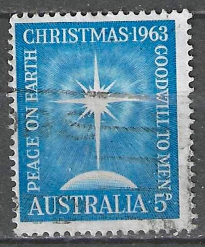 Australie 1963 - Yvert 305 - Vrede op Aarde (ST), Verzenden, Gestempeld