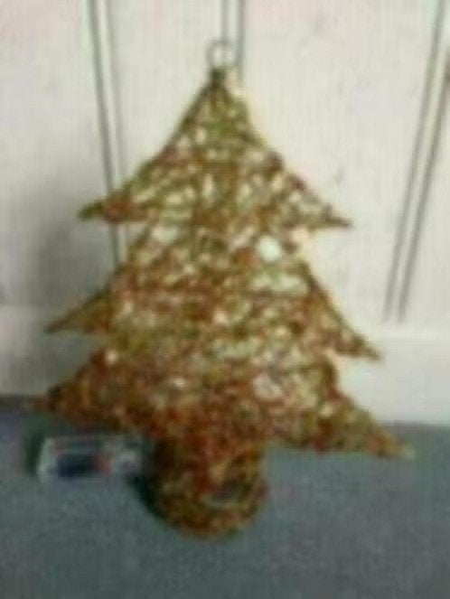 Decoratie kerstboom met lichtjes, Diversen, Kerst, Zo goed als nieuw, Ophalen of Verzenden