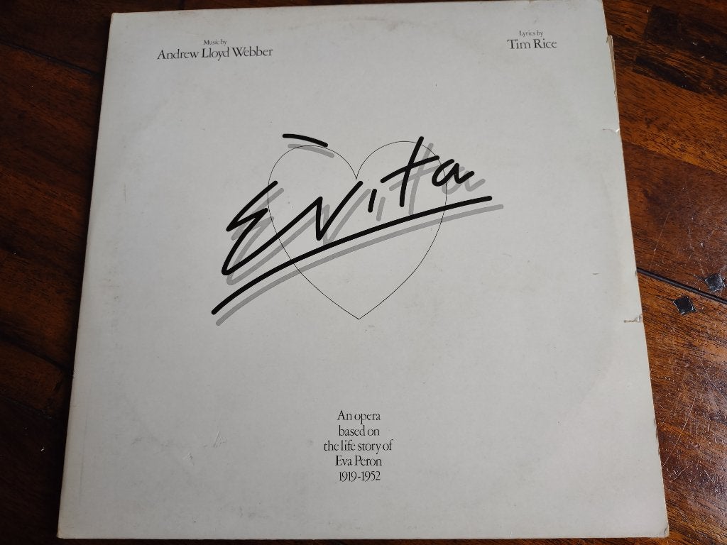 2 Lp - Andrew Lloyd Webber - Evita, Film en Theater, Ophalen of Verzenden, Zo goed als nieuw, 12 inch