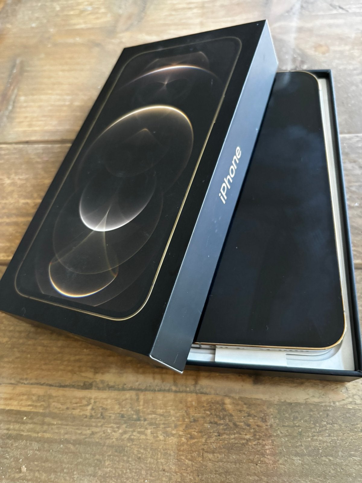 Iphone 12 ProMax, 128 GB, Zo goed als nieuw, Goud, IPhone 12 Pro Max