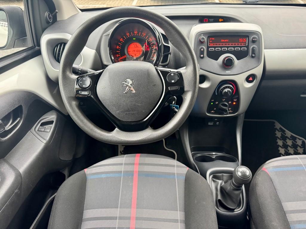 Peugeot 108 1.0 e-VTi Active AIRCO 2DE EIG. GOED ONDERHOUDEN, Voorwielaandrijving, Euro 5, Gebruikt, 31 €/maand