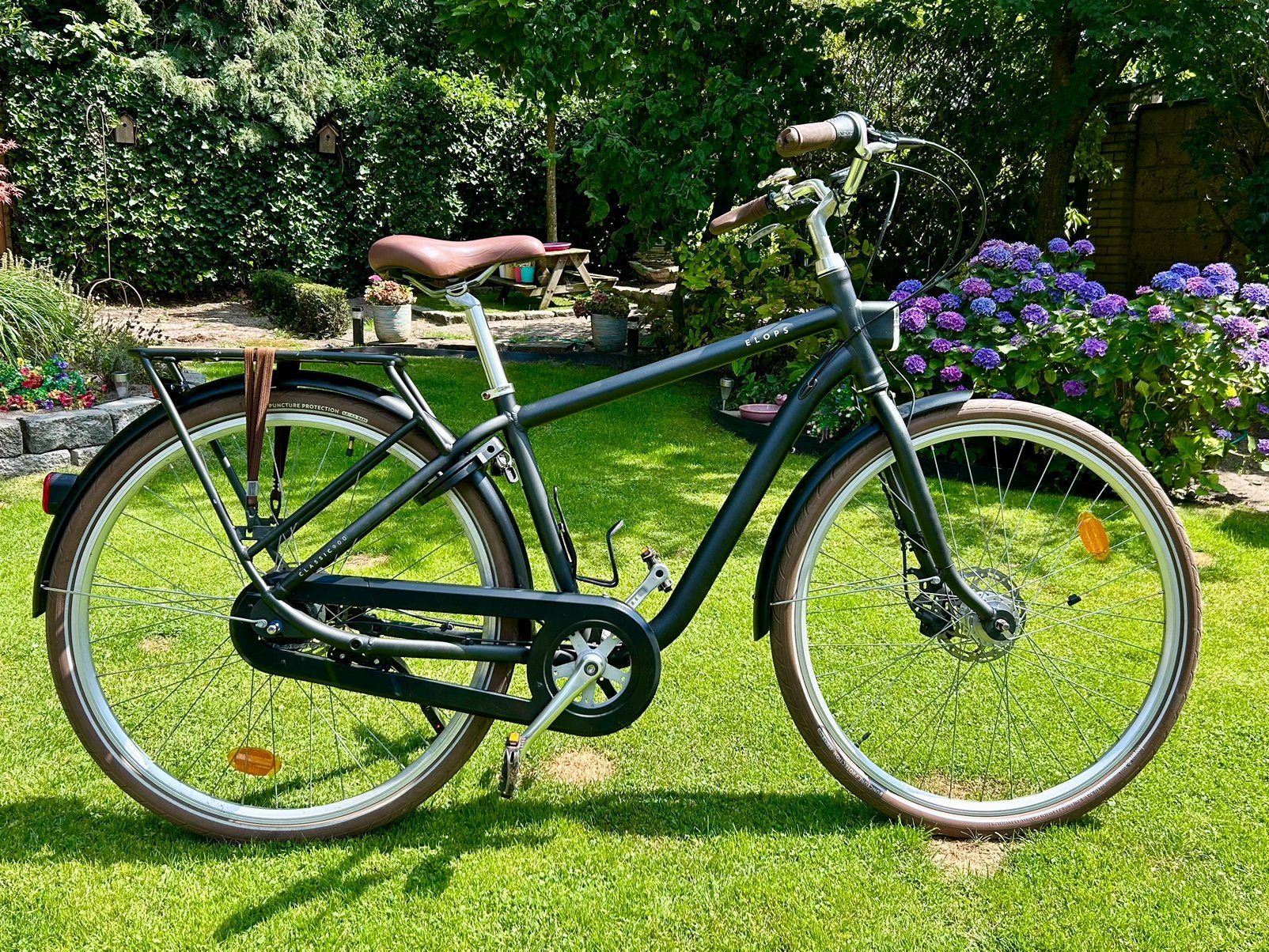Elops 900 maat S/M, stevige en luxe schoolfiets, Versnellingen, 49 tot 53 cm, Zo goed als nieuw, Schijfrem