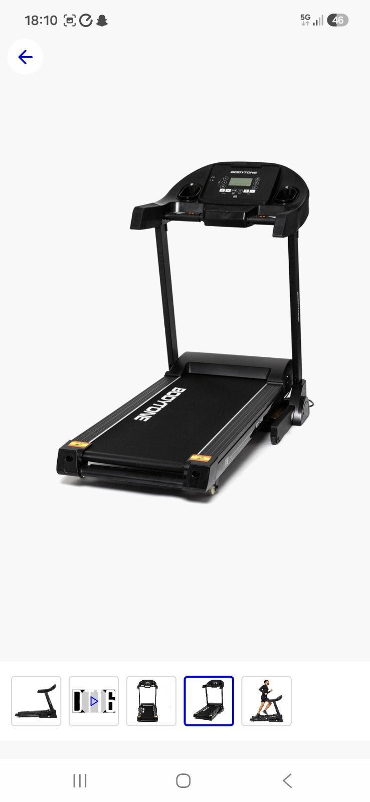 Bodytone DT 16 Loopband - Zo goed als nieuw