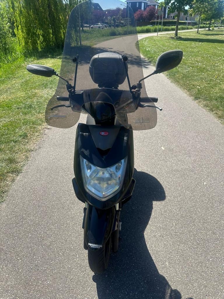 Kymco VP50 Scooter - Zwart, Goede Staat, Fietsen en Brommers, Scooters | Kymco, Ophalen of Verzenden, Gebruikt, Benzine, Agility