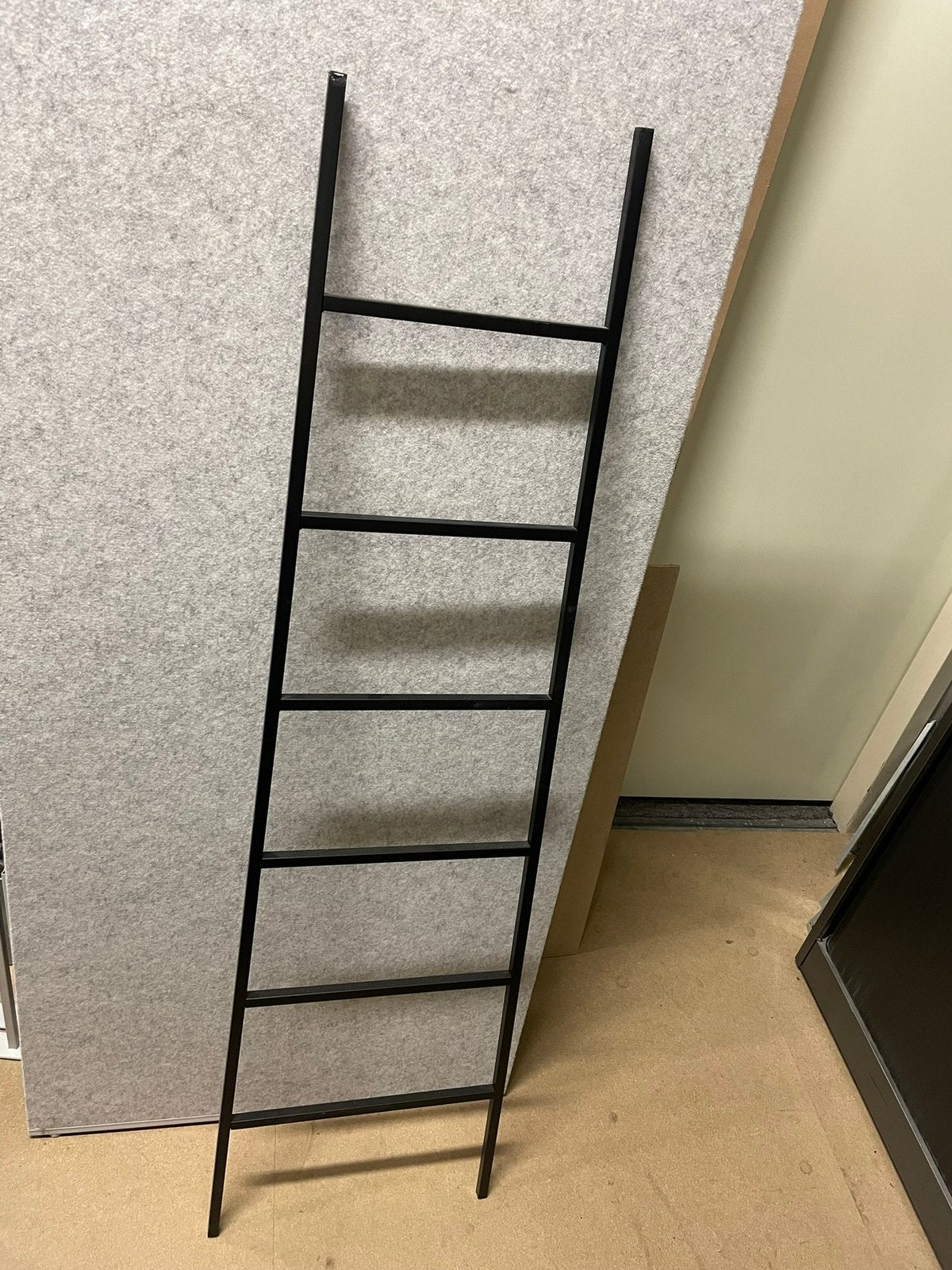 Decoratie Ladder metaal, Ophalen, Metaal, Zwart, Decoratieobject