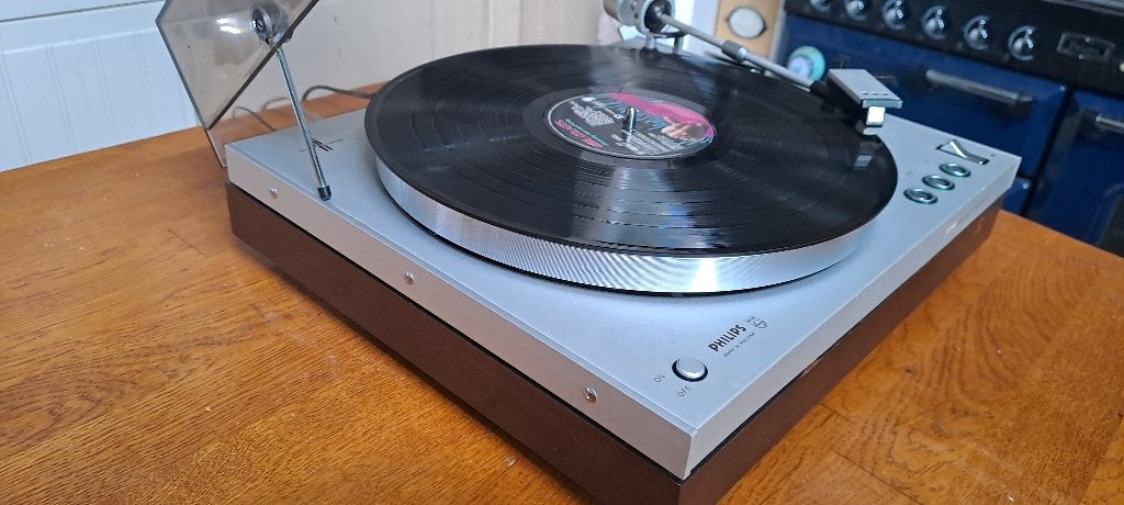 Philips GA212 platenspeler. eerste serie, in nieuwstaat, Philips, Automatisch, Ophalen of Verzenden, Zo goed als nieuw