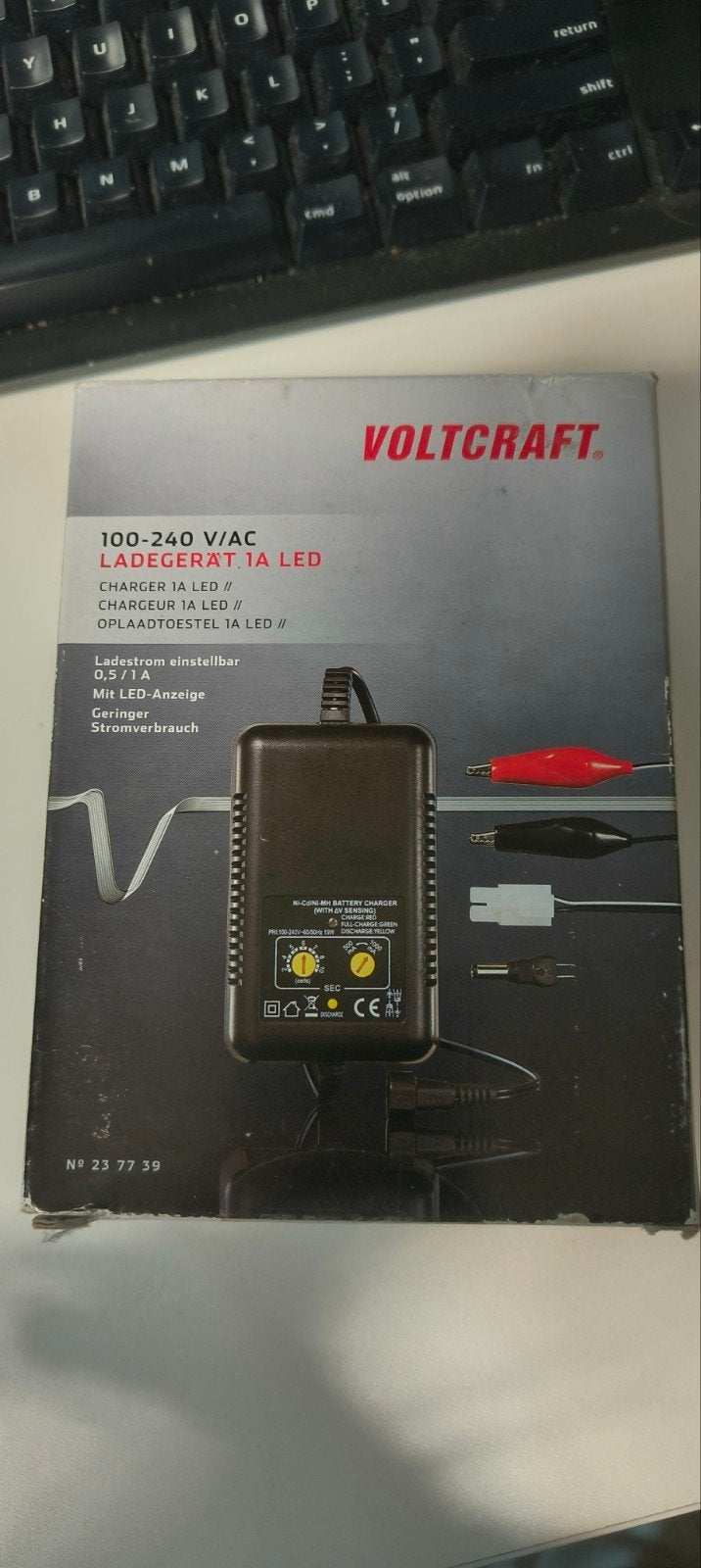 Voltcraft Lader 100-240 V/AC 1A LED Oplaadtoestel Nieuw, Hobby en Vrije tijd, Modelbouw | Overige, Ophalen of Verzenden, Nieuw