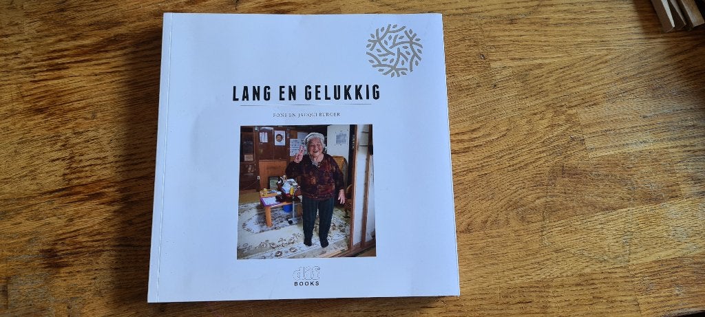 Boek Lang en Gelukkig. Fons en Jacqui Burger jos de blok, Ophalen, Zo goed als nieuw, Overige onderwerpen, Achtergrond en Informatie