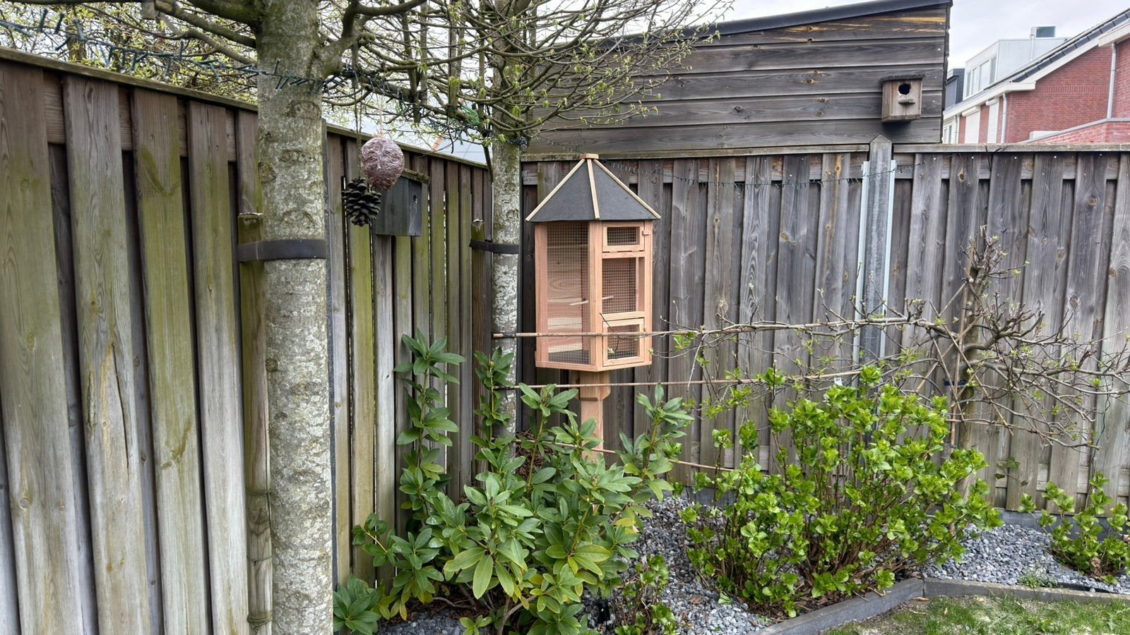 Nieuwe toren vogelkooi, Dieren en Toebehoren, Ophalen, Nieuw, Hout, Vogelkooi