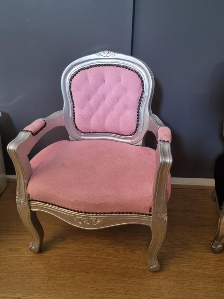 Roze kinderfauteuil, Ophalen, Gebruikt, Overige kleuren, Klassiek