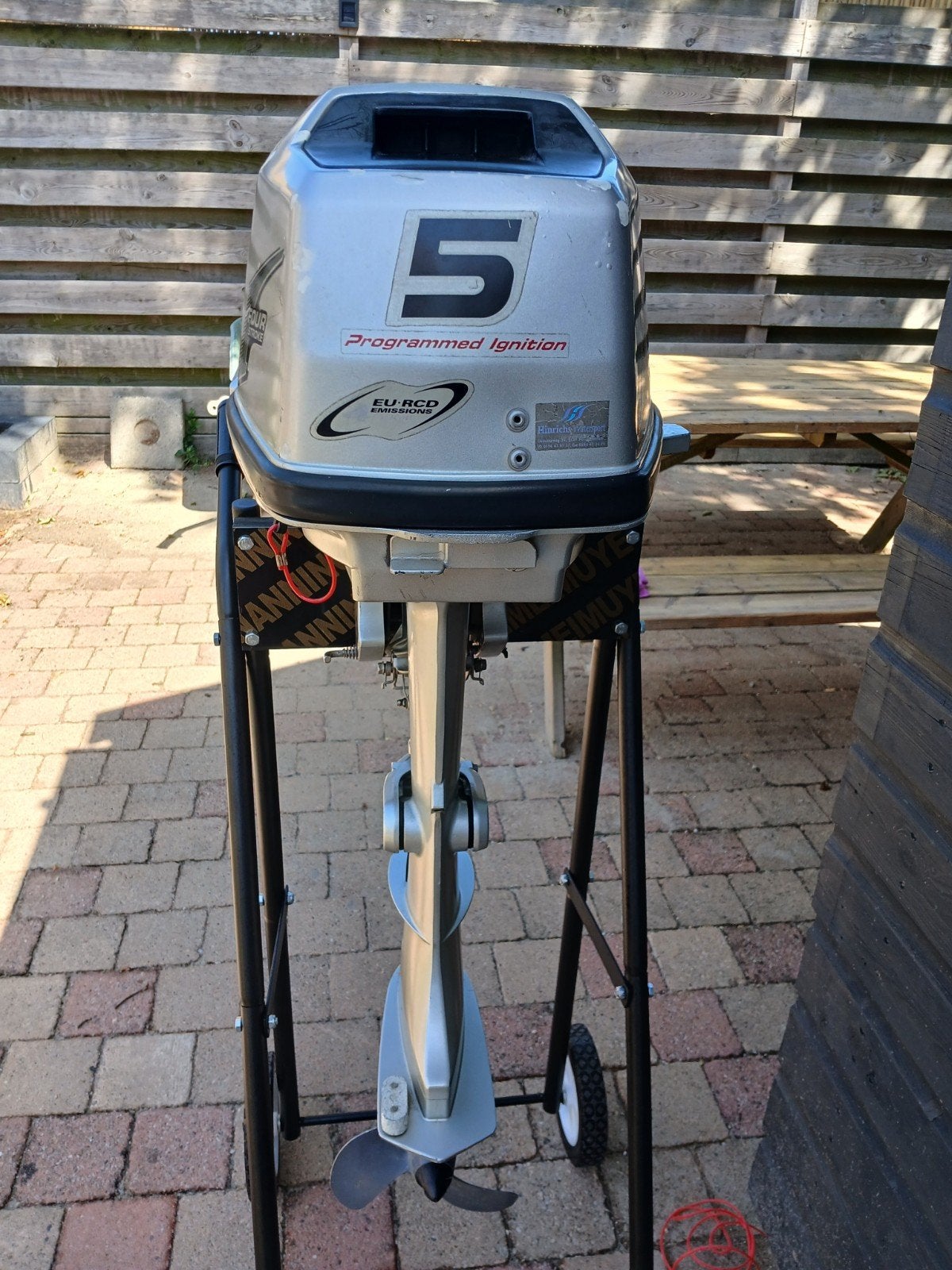 Honda 5 PK Buitenboordmotor - Four Stroke, Watersport en Boten, Buiten- en Binnenboordmotoren, Ophalen of Verzenden, Benzine, 5 tot 10 pk