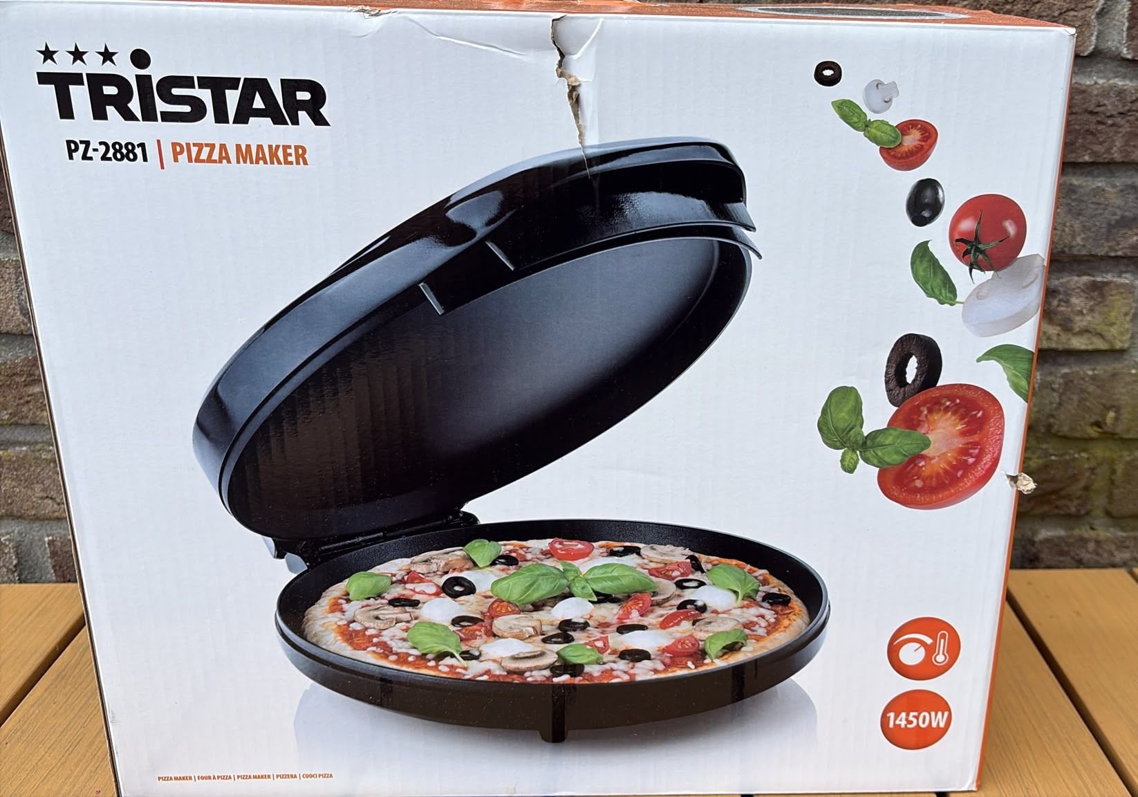 Tristar Pizza maker nieuw in doos, Ophalen of Verzenden, Nieuw