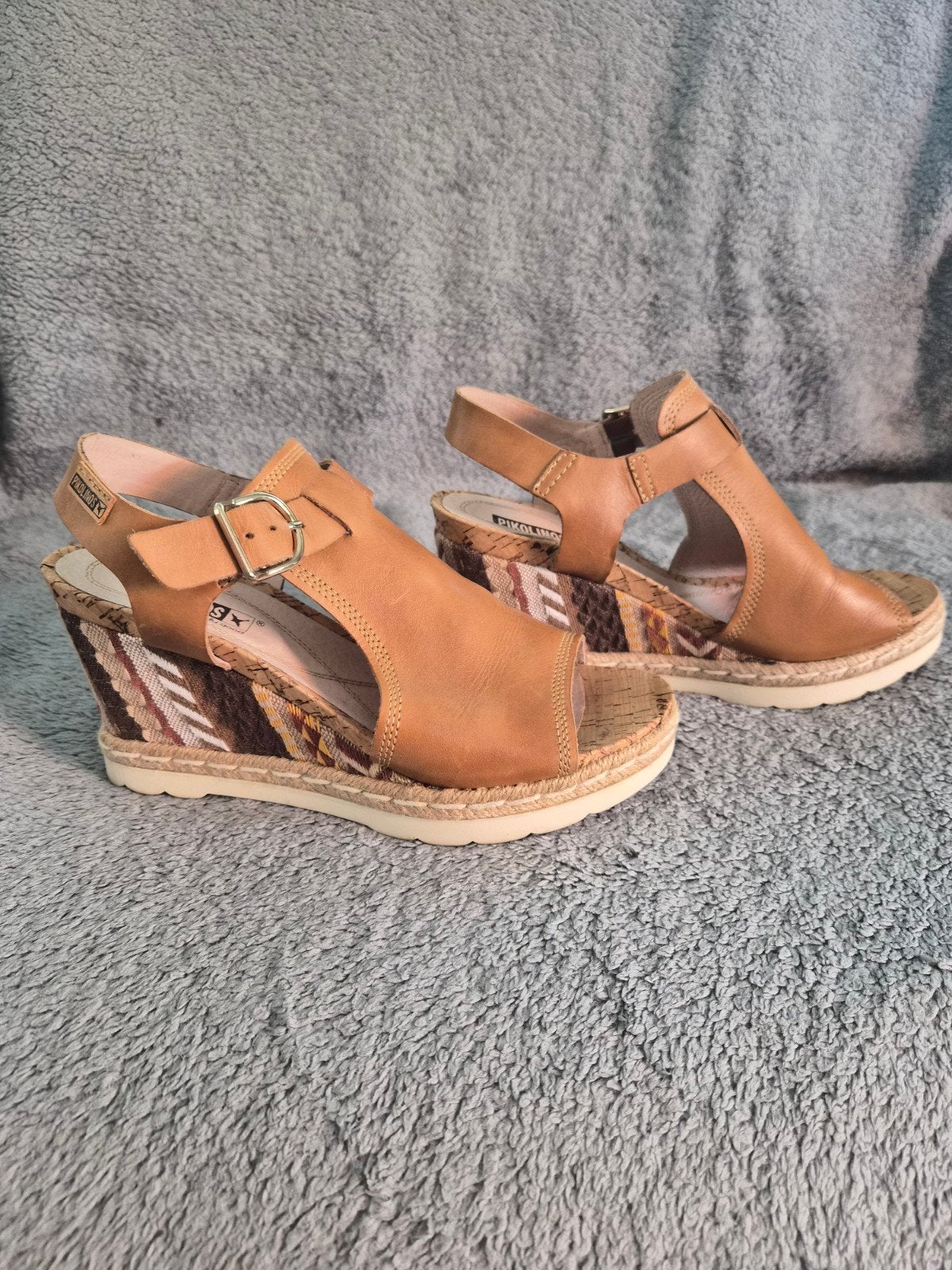 Pikolinos sandalen maat 39 - Zo goed als nieuw, Bruin, Zo goed als nieuw, Pikolinos, Sandalen of Muiltjes
