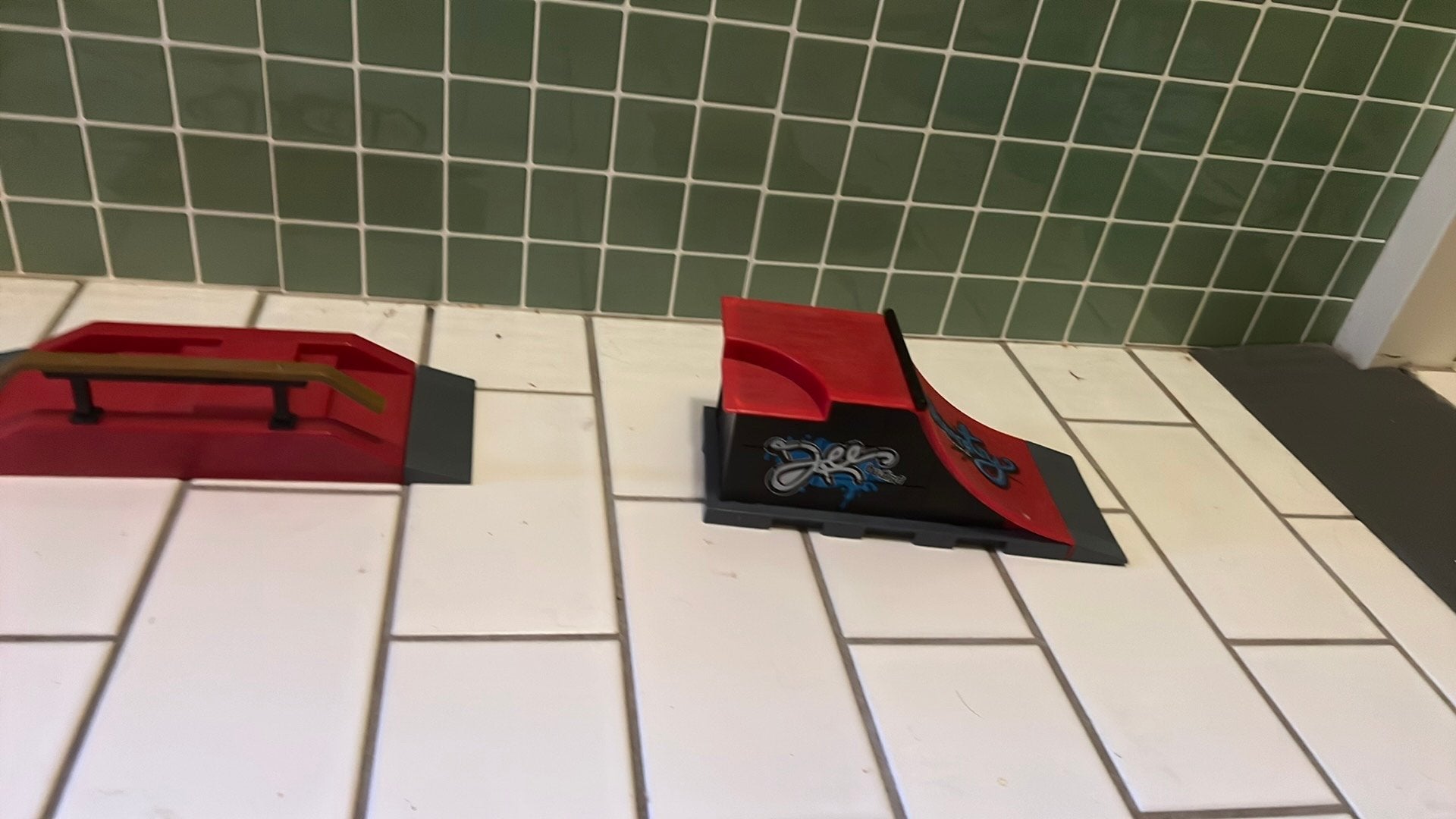 Mini speelgoed skatebaan, Ophalen of Verzenden, Zo goed als nieuw