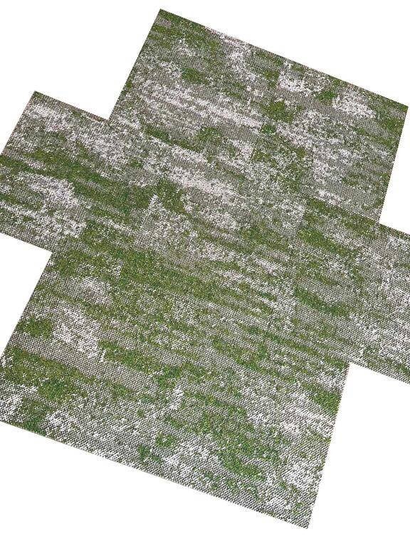 Works Sense groene tapijttegels nieuw in doos, 75 m² of meer, Nieuw, Ophalen of Verzenden, Tapijttegels