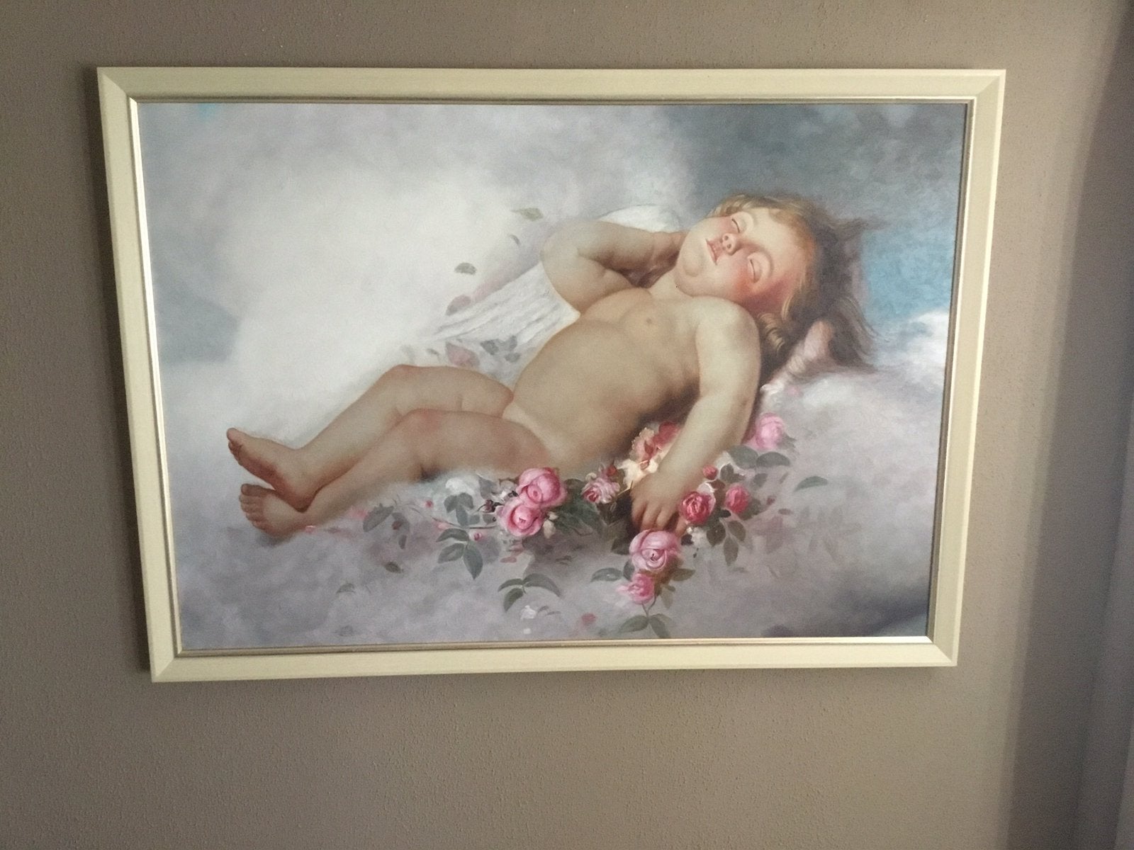 Schilderij op doek, Huis en Inrichting, Woonaccessoires | Schilderijen, Tekeningen en Foto's, Ophalen, Zo goed als nieuw, Schilderij