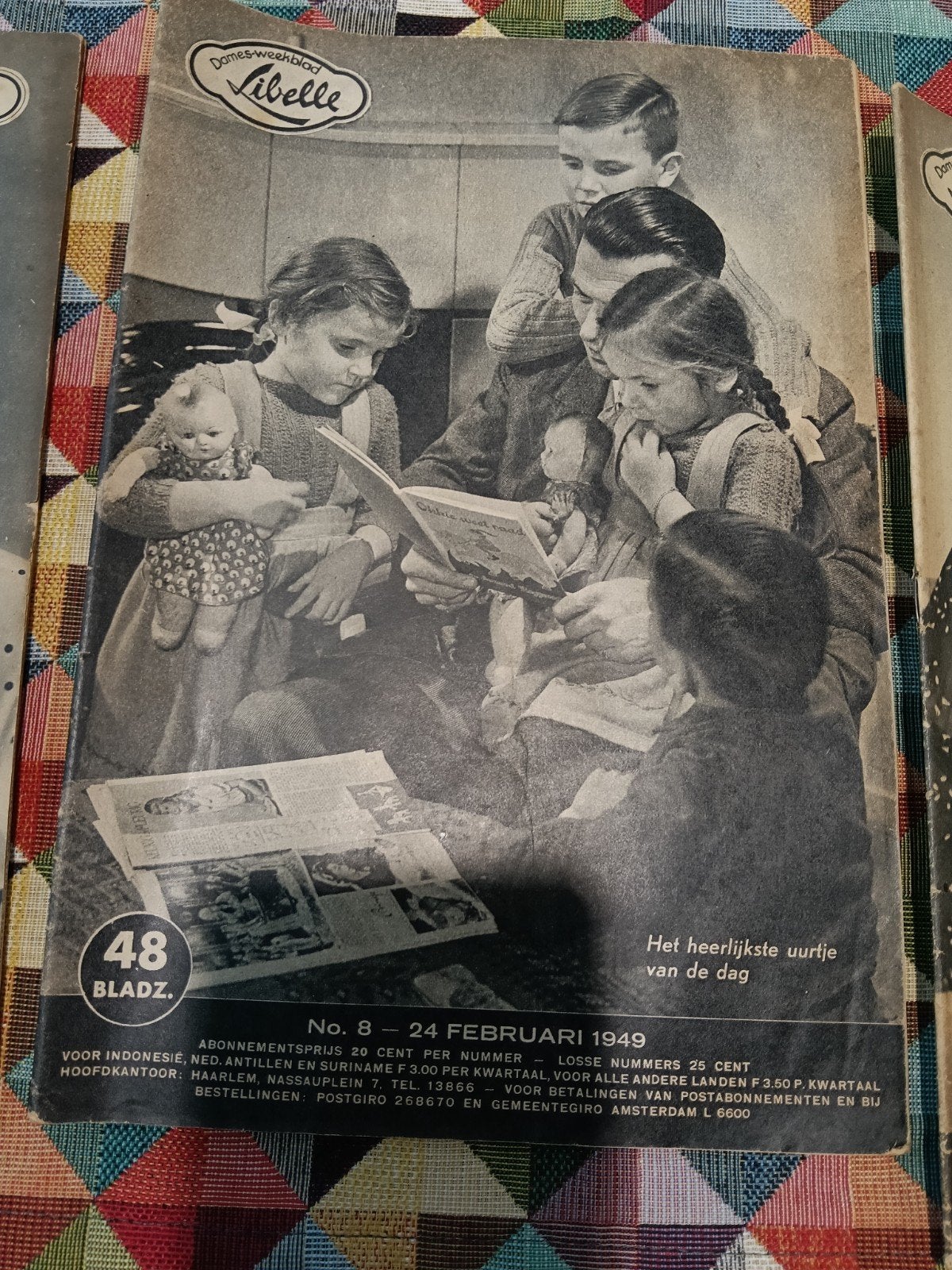 Libelle Damesweekblad - Vintage Uitgaven 1948-1949, Ophalen of Verzenden, Gelezen, Damesbladen