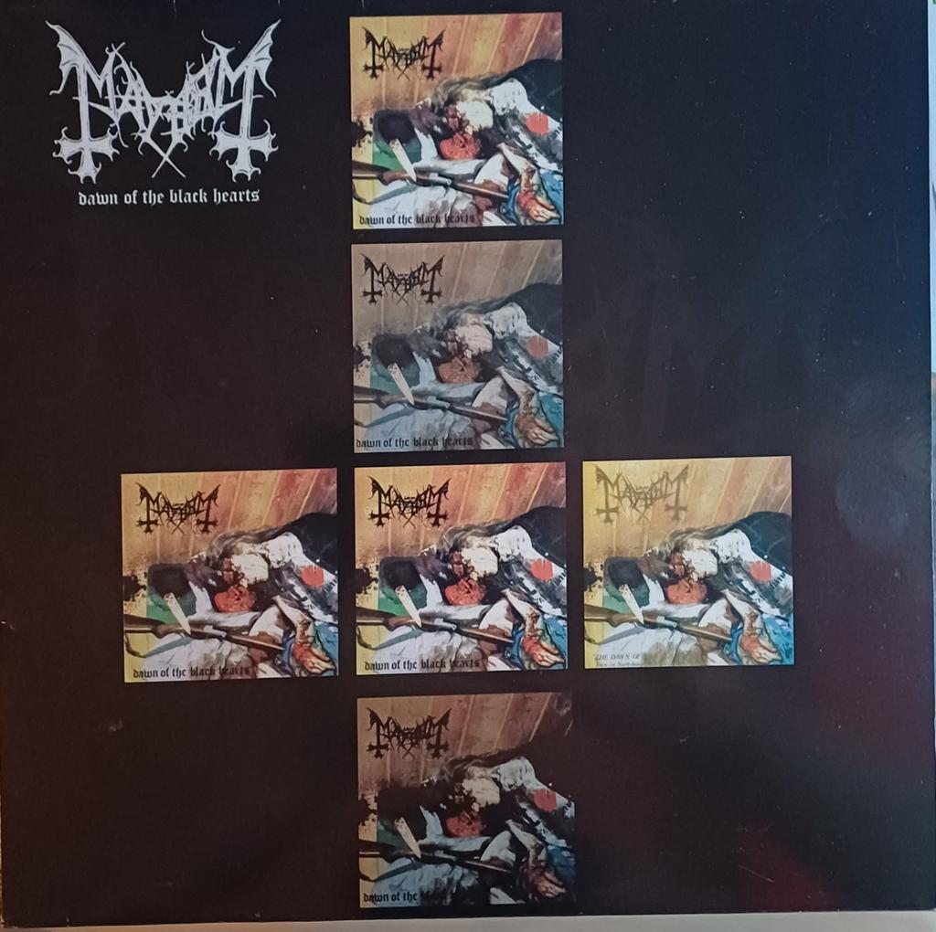 Mayhem - Dawn of the Black Hearts LP (Bootleg), Ophalen, Gebruikt, 1990 - 1999, Overige genres