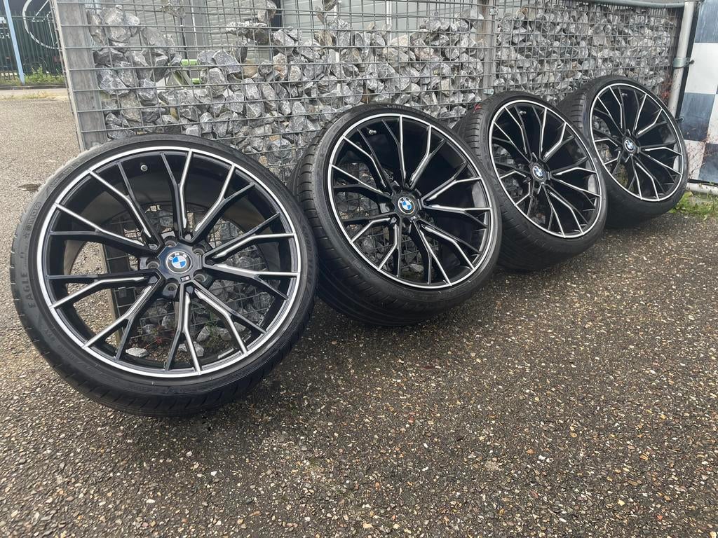 20 inch BMW 5 serie velgen 5x112 G30 G31 + bridgestone 6mm, 245 mm, Banden en Velgen, Nieuw, Ophalen of Verzenden