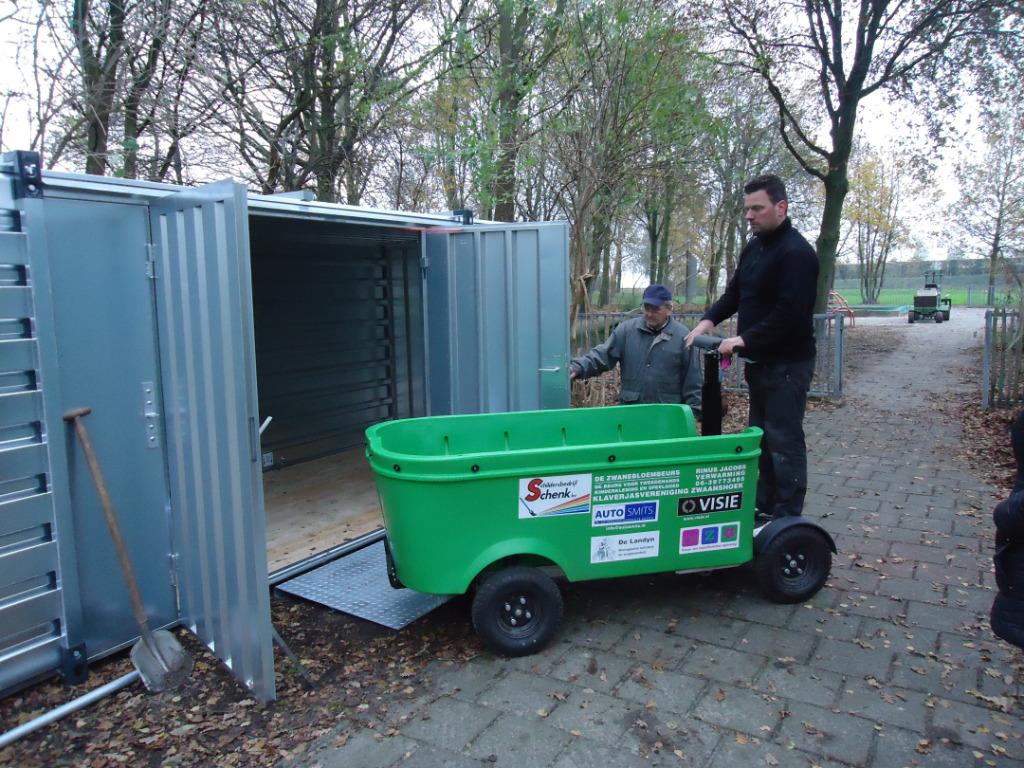 BSO-bu/bolderkar/buitenspeelgoed/container/snelbouwcontainer, Ophalen of Verzenden, Nieuw, Jongen of Meisje