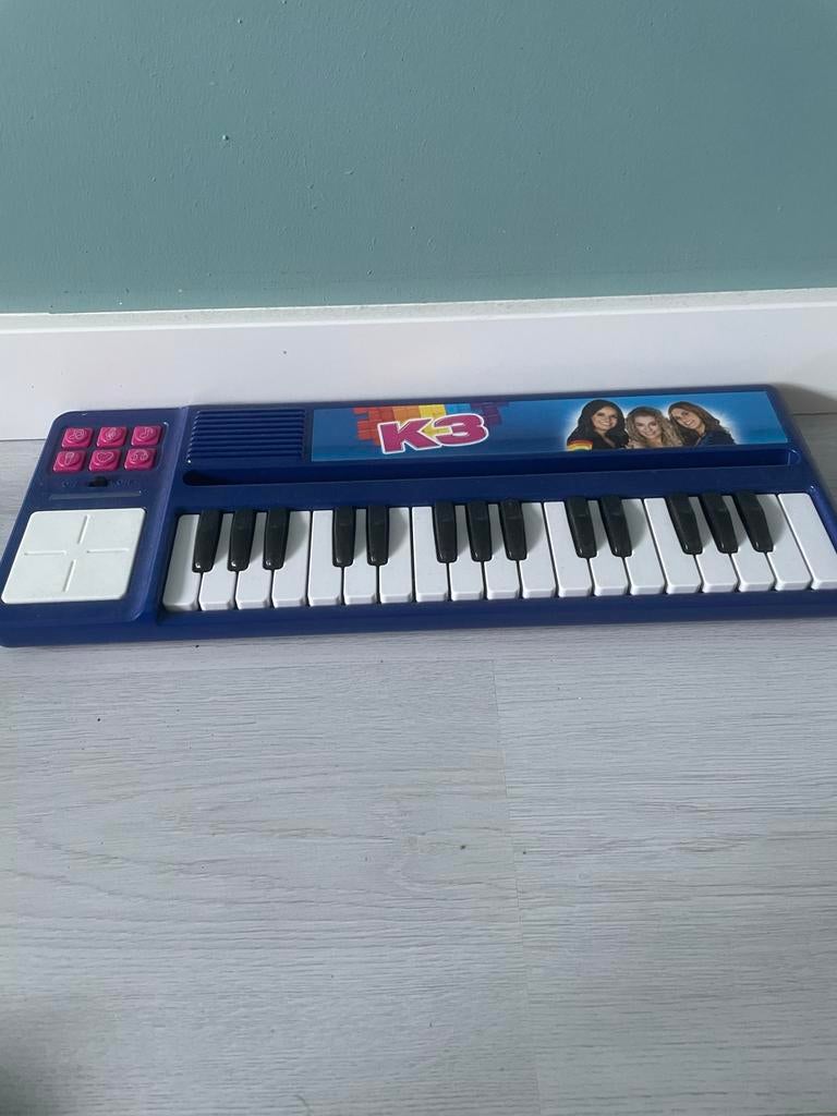 K3 Keyboard, Dansmat & Microfoon - Muziekplezier!, Ophalen, Gebruikt, Overige aantallen, Overige merken