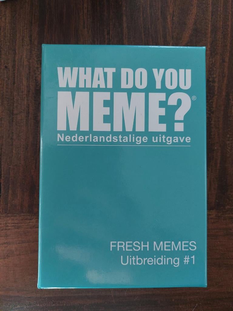 What do you meme? Uitbreiding - Nederlandstalig, Ophalen of Verzenden, Nieuw