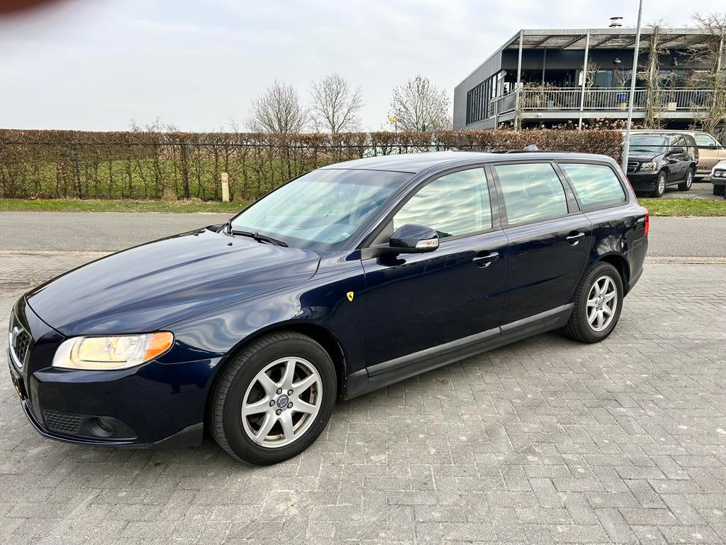 Volvo V70 2.0 D 2009 Blauw, Voorwielaandrijving, Euro 5, 136 pk, Zwart