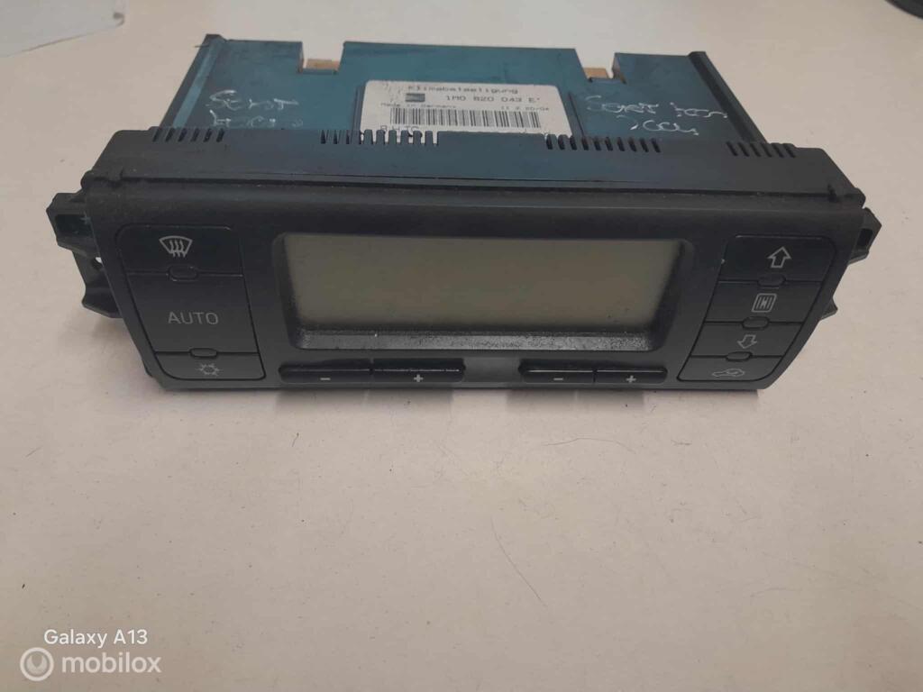 Climatronic paneel Seat Leon 1M0820043E, Auto-onderdelen, Dashboard en Schakelaars, Gebruikt, Ophalen of Verzenden
