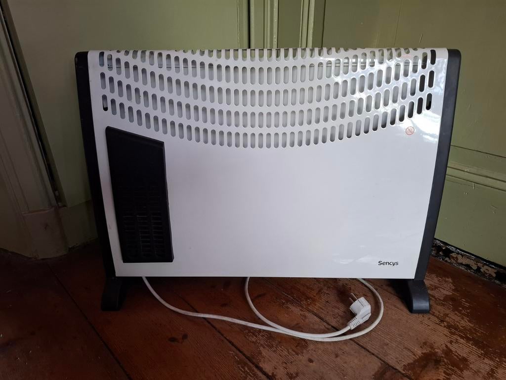 Sencys convector kachel (Praxis), Huis en Inrichting, Kachels, Ophalen, Gebruikt, Elektrisch, Overige soorten