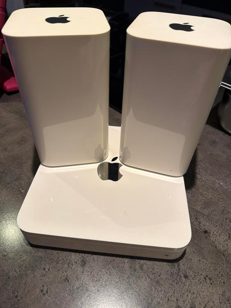 Apple Airport Time Capsule 2TB - Draadloze Router, Computers en Software, Ophalen of Verzenden, Gebruikt