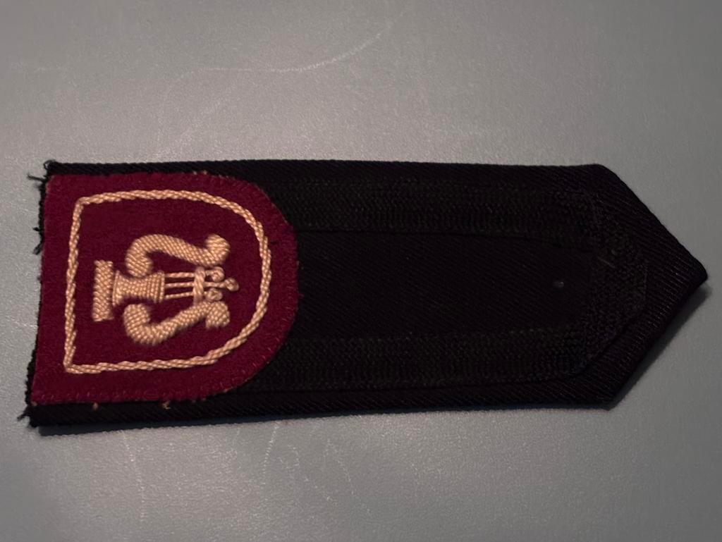 Originele Epaulet Leger des Heils - Muzikant (Lier), Antiek en Kunst, Ophalen of Verzenden