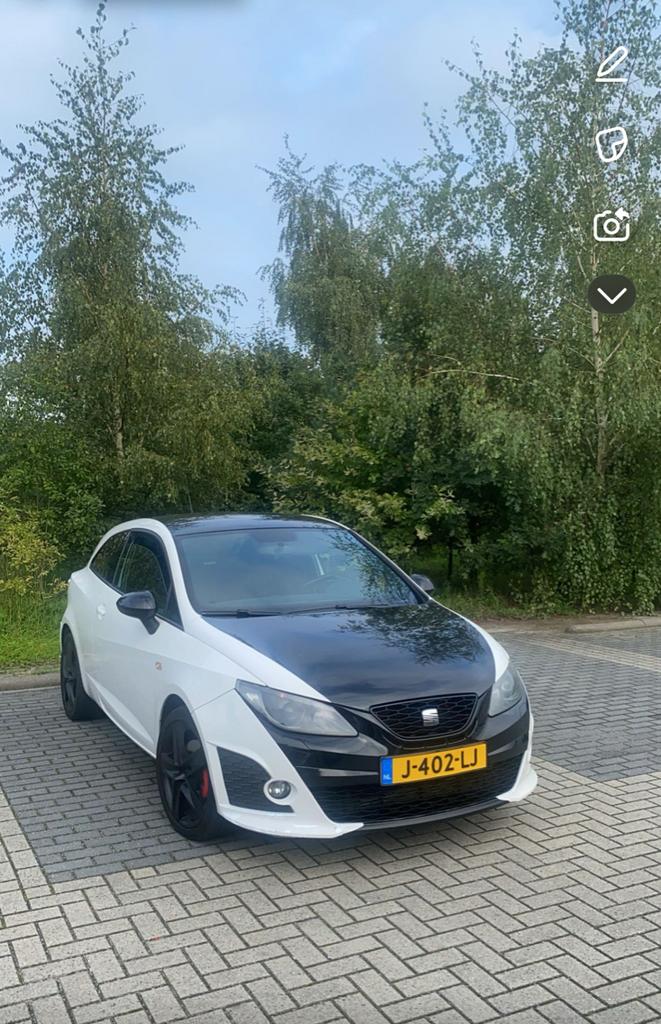Seat Ibiza Cupra 3DR AUT (OPKNAPPERS OPGELET), Auto's, 1147 kg, 4 cilinders, 179 pk, Bedrijf
