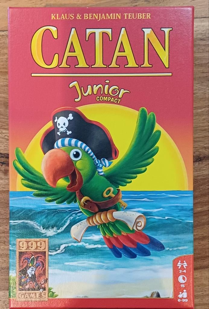Catan junior, Hobby en Vrije tijd, Gezelschapsspellen | Kaartspellen, Ophalen, Zo goed als nieuw