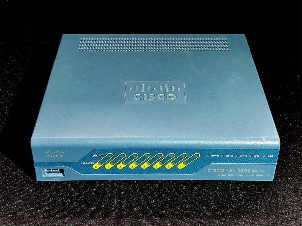 Cisco ASA 5505 Firewall, Computers en Software, Netwerk switches, Gebruikt, Ophalen