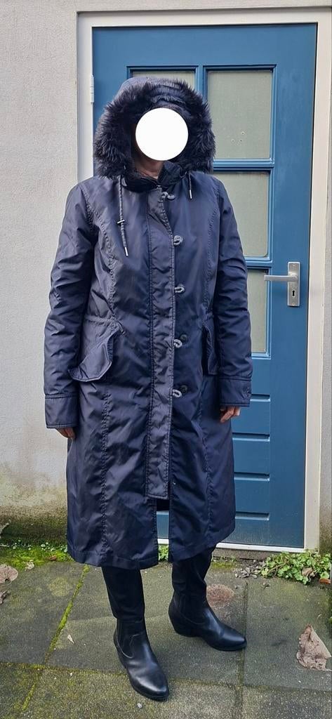 Giacomo jas, heerlijk warm en waterafstotend, Ophalen of Verzenden, Zo goed als nieuw, Maat 46/48 (XL) of groter, Blauw