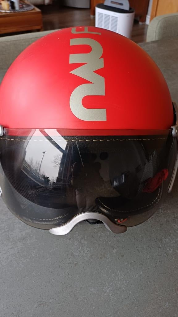 Nau fashion helm XS size 53 54 Rode Helm, Ophalen, Gebruikt, Extra small of kleiner, Nau fashion