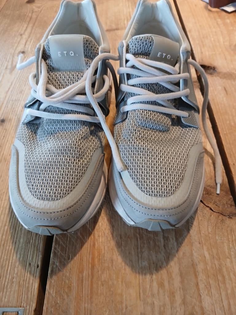 ETQ Sneakers Lichtgrijs Maat 38 - Vibram Zool, Ophalen of Verzenden, ETQ, Grijs, Sneakers of Gympen
