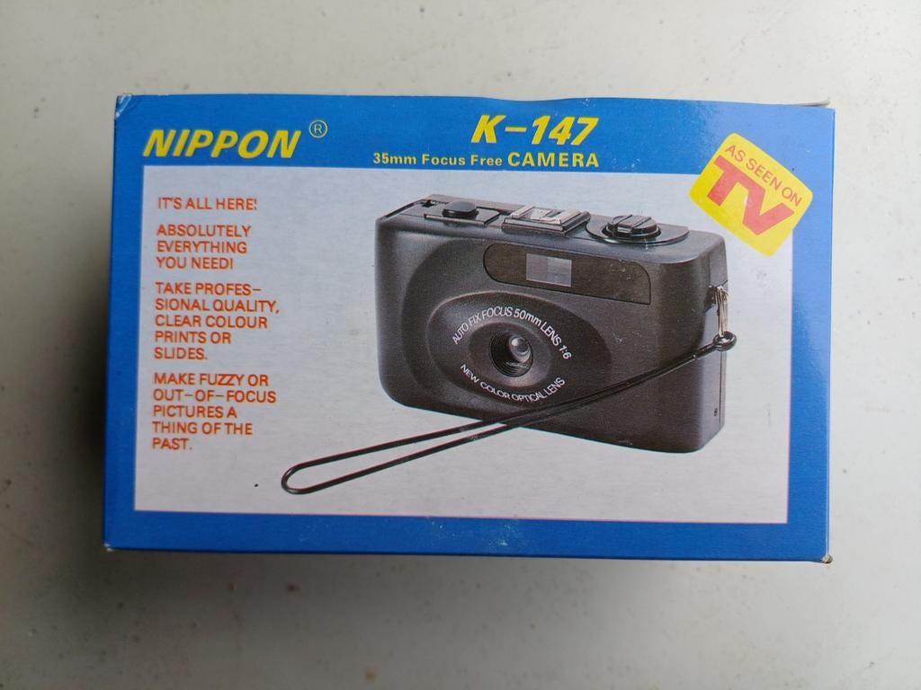 Nippon K-147 35mm Camera - Nieuw in doos!, Ophalen of Verzenden, Nieuw, Compact, Overige Merken
