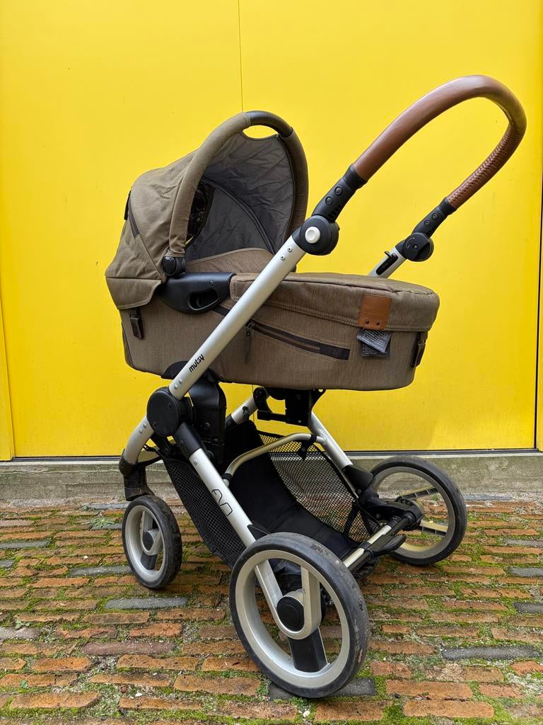 Mutsy Evo kinderwagen 3 in 1 + Maxi Cosi Citi - complete set, Ophalen, Zo goed als nieuw, Combiwagen, Mutsy