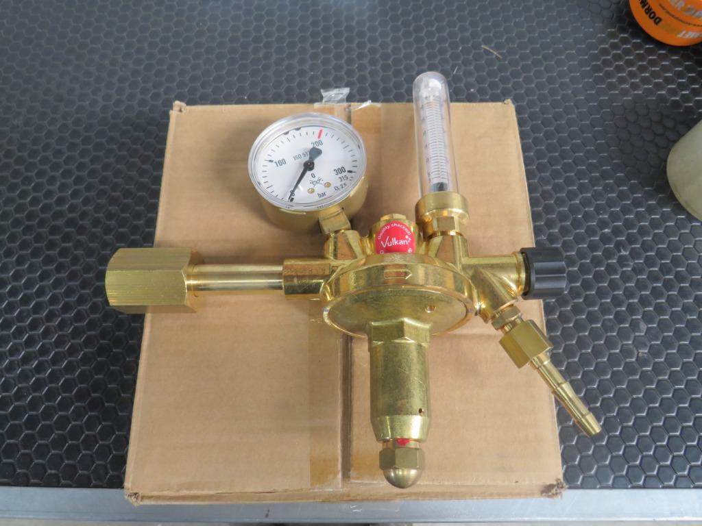 reduceerventiel met flowmeter argon nieuw, Minder dan 150 ampère, Overige typen, Nieuw, Zandhaarweg