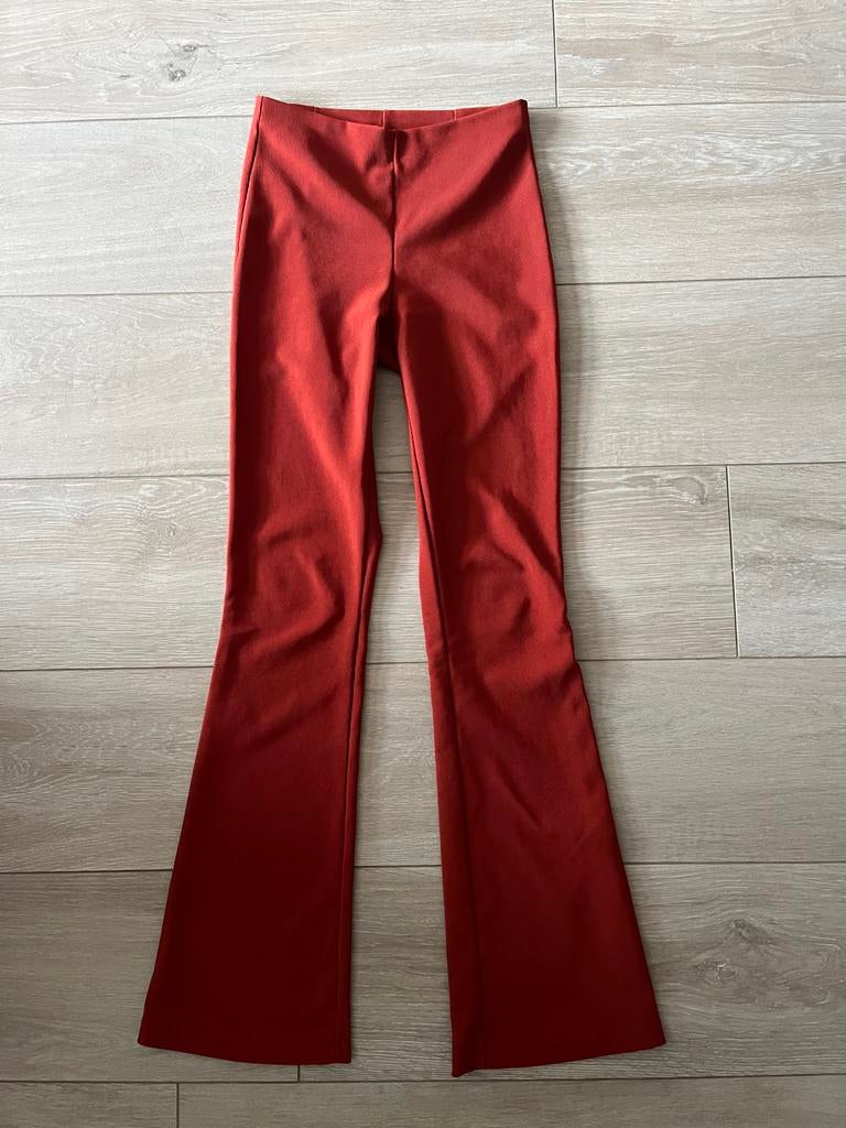 Costes Oranje Flare Legging Maat S, Ophalen of Verzenden, Maat 36 (S), Oranje