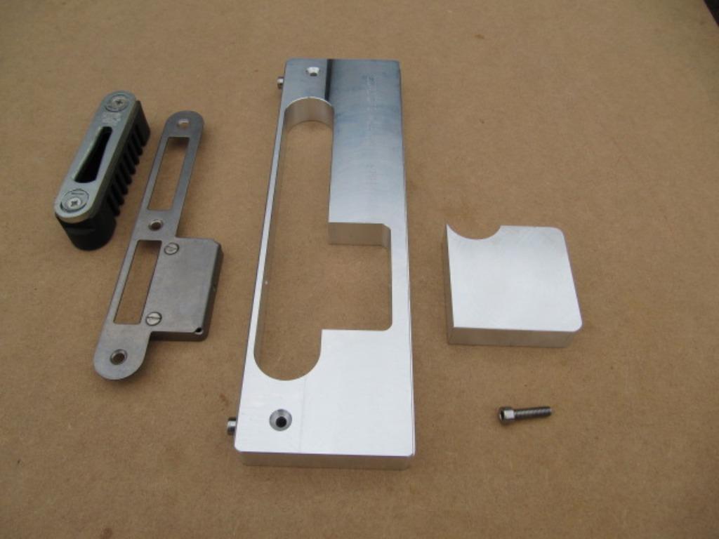 Set alu freesmallen HMB sluitkommen + rail, Ophalen of Verzenden, Nieuw