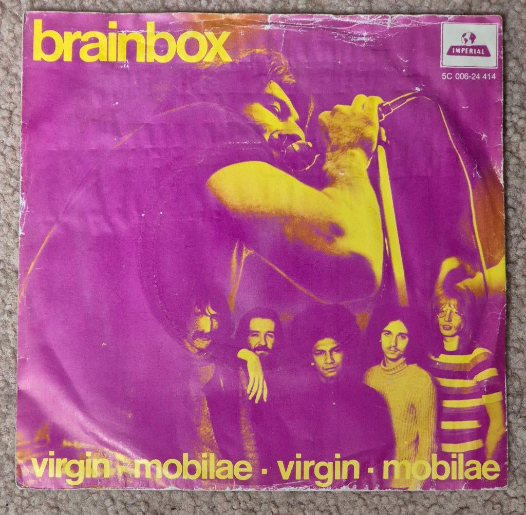 Brainbox – Virgin / Mobilae, Gebruikt, 7 inch, Single, Ophalen of Verzenden