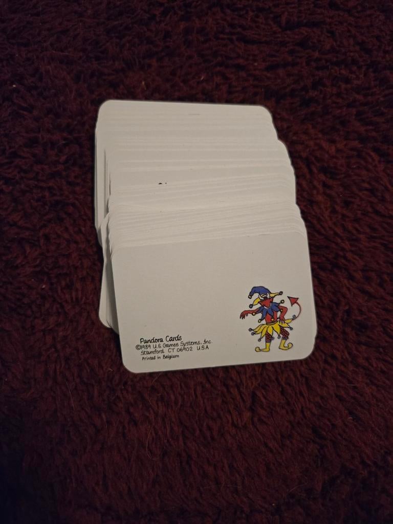 Pandora Cards Kaartspel, Vijf spelers of meer, Ophalen of Verzenden, Zo goed als nieuw, Pandora Cards
