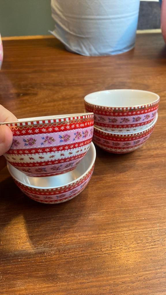 4 schaaltjes - Pip Studio Servies, Ophalen