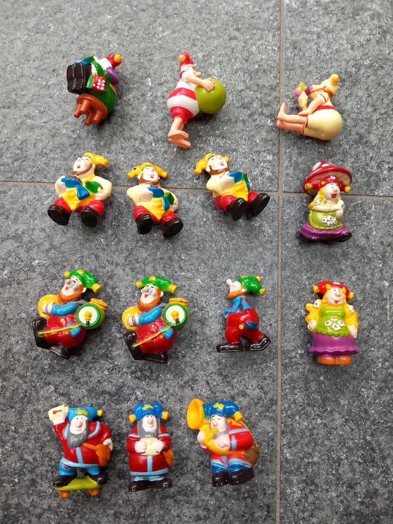 Kabouter Plop poppetjes, Ophalen of Verzenden, Beeldje of Poppetje