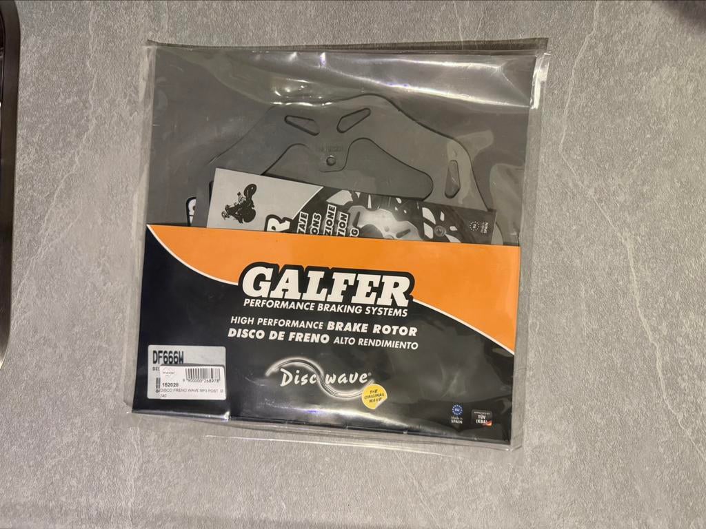 Brake disc -Galfer- Wave - Ø240/105mm 6o, Motoren, Ophalen of Verzenden, Nieuw